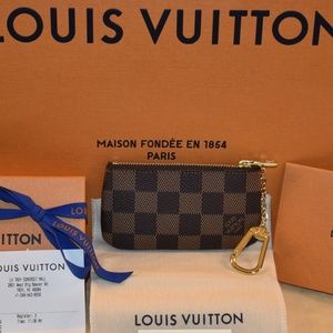 Authentic Louis Vuitton Key Pouch Daiere Ebene